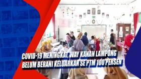 Covid-19 Meningkat, Way Kanan Lampung Belum Berani Keluarkan SE PTM 100 Persen