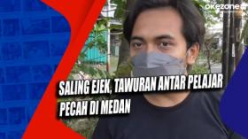 Saling Ejek, Tawuran Antar Pelajar Pecah di Medan