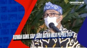 Ridwan Kamil Siap Lahir Bathin Maju Pilpres 2024