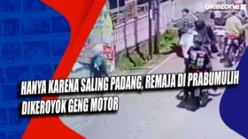 Hanya karena Saling Padang, Remaja di Prabumulih Dikeroyok Geng Motor