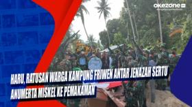 Haru, Ratusan Warga Kampung Friwen Antar Jenazah Sertu Anumerta Miskel ke Pemakaman