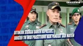 Ditunjuk sebagai Danjen Kopassus, Brigjen TNI Widi Prasetijono Naik Pangkat jadi Mayjen 