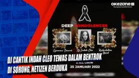 DJ Cantik Indah Cleo Tewas dalam Bentrok di Sorong, Netizen Berduka