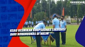 KSAU Resmikan Koopsudnas Likuidasi dari Kohanudnas di Halim