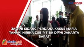 Jalani Sidang Perdana Kasus Mafia Tanah, Nirina Zubir TIba di PN Jakarta Barat