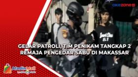 Gelar Patroli, Tim Penikam Tangkap 2 Remaja Pengedar Sabu di Makassar
