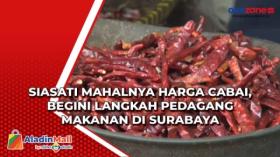 Siasati Mahalnya Harga Cabai, Begini Langkah Pedagang Makanan di Surabaya