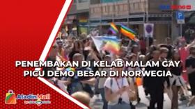 Penembakan di Kelab Malam Gay Picu Demo Besar di Norwegia