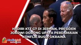 Hadiri KTT G7 di Jerman, Presiden Jokowi Dorong Upaya Perdamaian Konflik Rusia-Ukraina