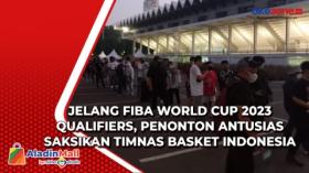 Jelang FIBA World Cup 2023 Qualifiers, Penonton Antusias Saksikan Timnas Basket Indonesia
