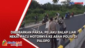 Dibubarkan Paksa, Pelaku Balap Liar Nekat Pacu Motornya ke Arah Polisi di Palopo