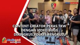 Content Creator Peras TKW dengan Video Bugil Diringkus Polres Bengkulu