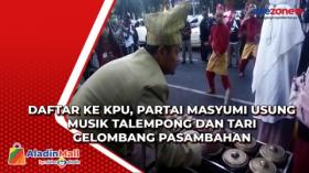 Daftar ke KPU, Partai Masyumi Usung Musik Talempong dan Tari Gelombang Pasambahan