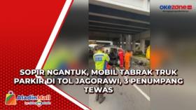Sopir Ngantuk, Mobil Tabrak Truk Parkir di Tol Jagorawi, 3 Penumpang Tewas