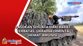 Pasokan Senjata dari Barat Terbatas, Ukraina Diminta Hemat Amunisi