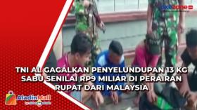 TNI AL Gagalkan Penyelundupan 13 Kg Sabu Senilai Rp9 Miliar di Perairan Rupat dari Malaysia