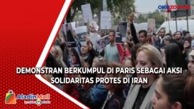 Demonstran Berkumpul di Paris Sebagai Aksi Solidaritas Protes di Iran