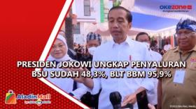 Presiden Jokowi Ungkap Penyaluran BSU Sudah 48,3%, BLT BBM 95,9%
