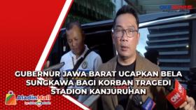 Gubernur Jawa Barat Ucapkan Bela Sungkawa bagi Korban Tragedi Stadion Kanjuruhan