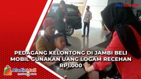Pedagang Kelontong di Jambi Beli Mobil Gunakan Uang Logam Recehan Rp1.000