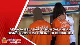 Remaja Belasan Tahun Jalankan Bisnis Prostitsi Online di Bengkulu