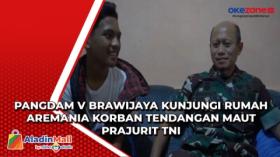 Pangdam V Brawijaya Kunjungi Rumah Aremania Korban Tendangan Maut Prajurit TNI