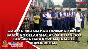 Mantan Pemain dan Legenda Persib Bandung Gelar Shalat Gaib dan Doa Bersama bagi Korban Tragedi Kanjuruhan