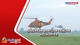 Tembus Daerah Terisolasi, Basarnas Salurkan Bantuan Korban Gempa Cianjur Gunakan Helikopter