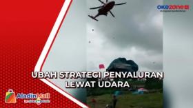 Viral Tenda Pengungsi Rusak Akibat Penyaluran Bantuan Lewat Helikopter, Basarnas Minta Maaf