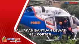 Tembus Daerah Terisolir, Polri Salurkan Bantuan Gempa Cianjur Lewat Helikopter