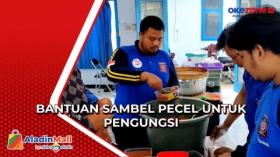 Tagana Kediri Kirim Bantuan Sambel Pecel untuk Pengungsi Gempa Cianjur
