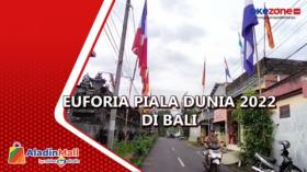 Euforia Piala Dunia 2022 di Badung, Bali