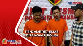 Dua Jambret Spesialis Emas Diringkus Polisi di Riau