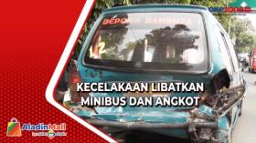 Minibus dan Angkot Terlibat Kecelakaan Beruntun di Ciracas, Jakarta Timur