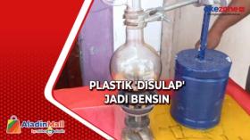 Warga Gadukan Surabaya 'Sulap' Sampah Plastik Jadi Bensin 
