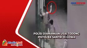 Polisi Diamankan Usai Todong Pistol ke Santri di Gowa, Ternyata Ini Motifnya