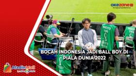 Exclusive dari Qatar: Kisah Kael Derya Riza, Anak Indonesia yang Jadi Ball Boy Piala Dunia 2022