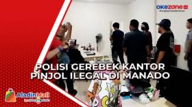Gunakan 4 Aplikasi, Polisi Gerebek Kantor Pinjol Ilegal di Manado