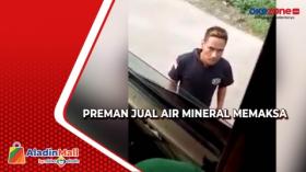 Jual Air Mineral Memaksa pada Pengemudi Truk, Preman Ditangkap Polisi di Sukabumi