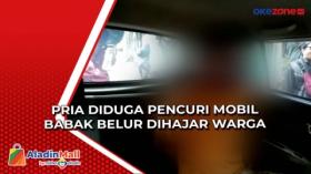 Pria Diduga Pencuri Mobil Diamuk Warga di Jakarta Selatan