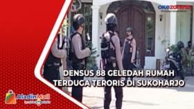 Densus 88 Antiteror Tangkap Sejumlah Terduga Teroris di Sukoharjo