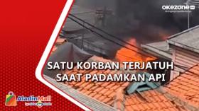 Bocah Main Api, 1 Rumah Ludes Terbakar di Kampung Melayu