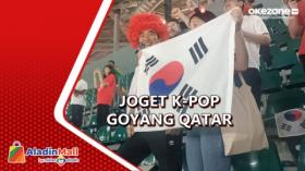 Eksklusif dari Qatar: Korea Selatan Lolos ke 16 Besar, Fans Taeguk Warriors Joget K-Pop