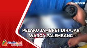 Dua Pelaku Jambret Babak Belur Dihajar Warga Palembang 