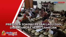 Pernikahan Kaesang-Erina, Presiden Jokowi Pesan Lagu Ojo Dibandingke Versi Gamelan 