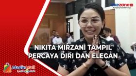 Nikita Mirzani Kembali Jalani Sidang di Pengadilan Negeri Serang, Tampil Percaya Diri 
