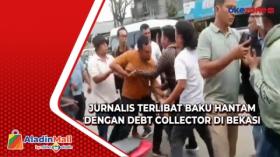 Akan Liputan, Jurnalis Terlibat Baku Hantam dengan Debt Collector di Bekasi