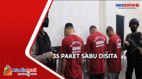 Pengedar Narkotika Dibekuk Polisi di Nagan Raya, 35 Paket Sabu Diamankan