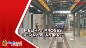 Menilik Perawatan Ratangga MRT Jakarta di Balai Yasa Depo Lebak Bulus