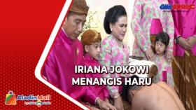 Momen Ibu Iriana Jokowi Menangis Haru Saat beri Wejangan Ke Kaesang